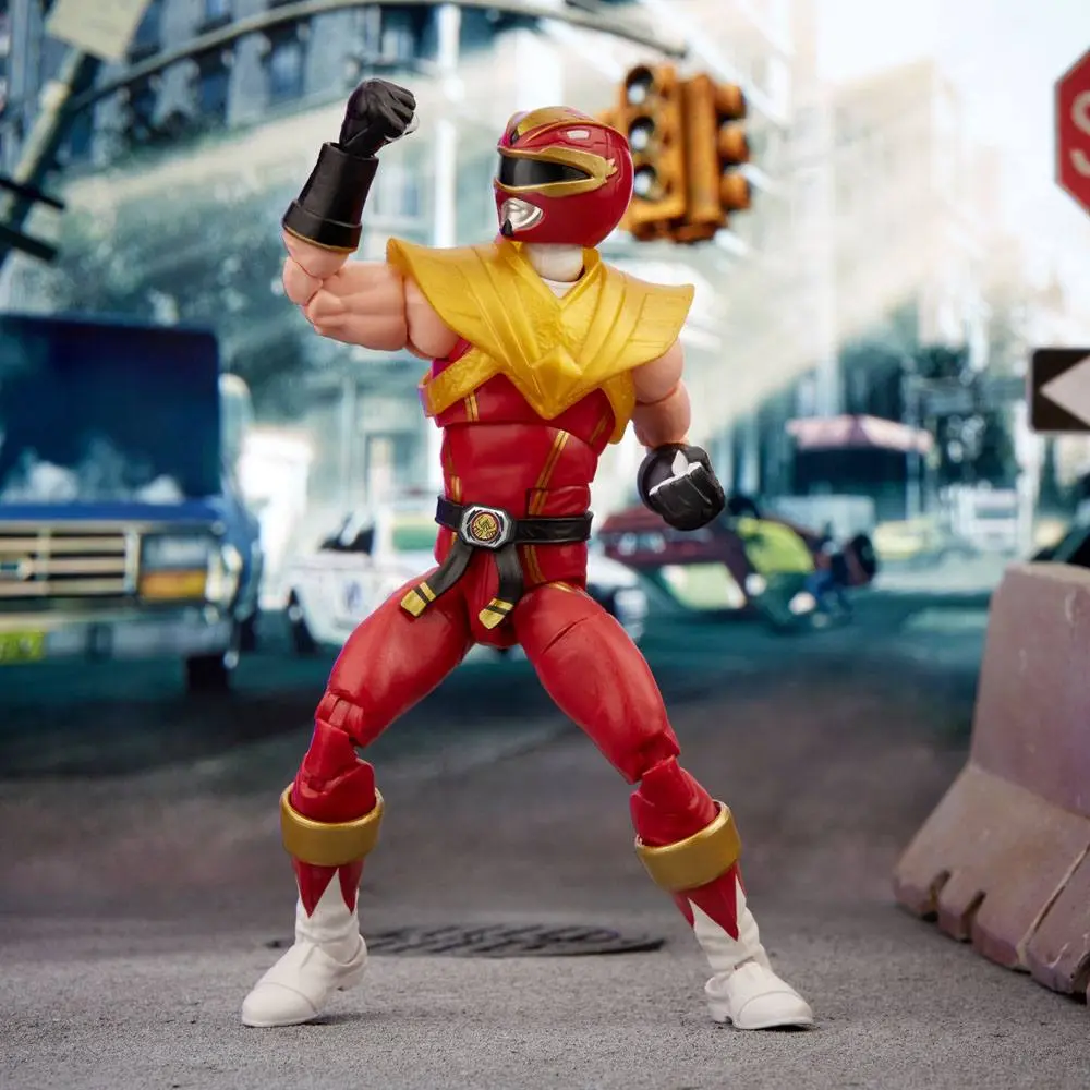 Power Rangers x Street Fighter Lightning Collection  Morphed Ken Soaring Falcon Ranger akciófigura 15 cm termékfotó