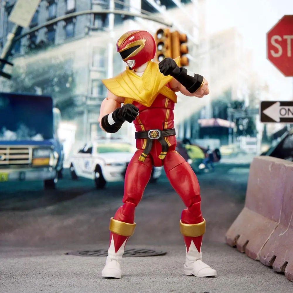 Power Rangers x Street Fighter Lightning Collection  Morphed Ken Soaring Falcon Ranger akciófigura 15 cm termékfotó