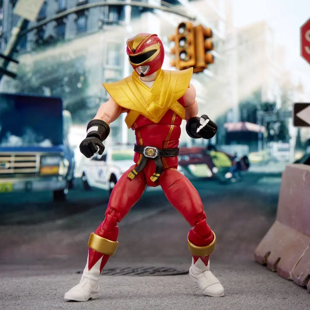 Power Rangers x Street Fighter Lightning Collection  Morphed Ken Soaring Falcon Ranger akciófigura 15 cm termékfotó