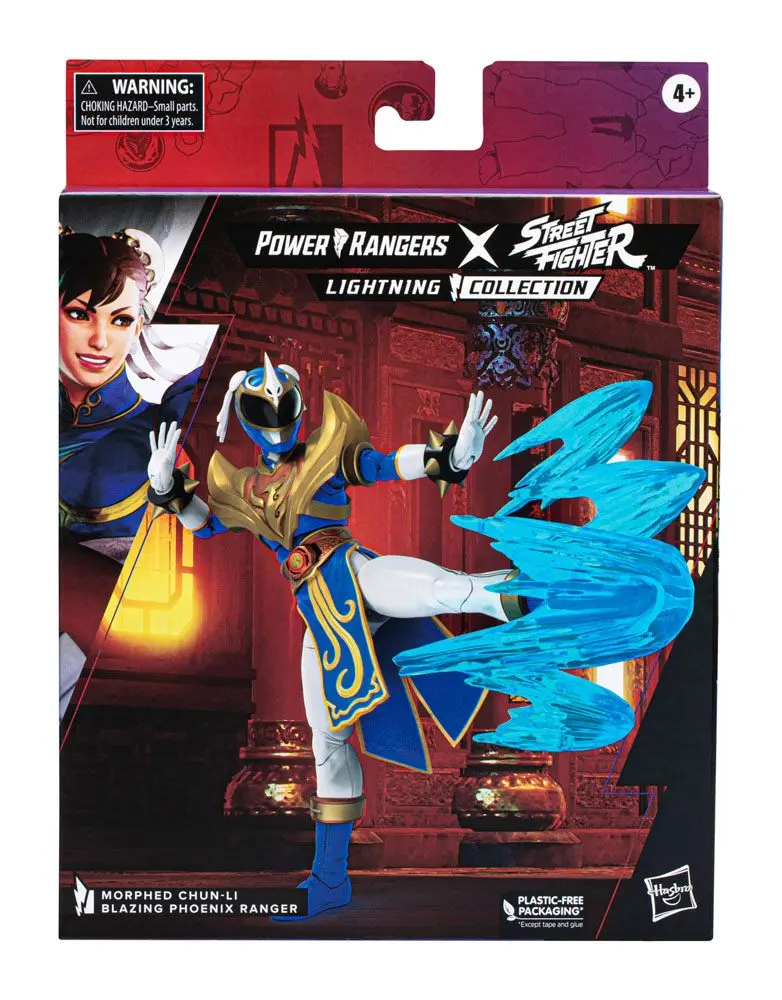 Power Rangers x Street Fighter Ligtning Collection akciófigura Morphed Chun-Li Blazing Phoenix Ranger 15 cm termékfotó