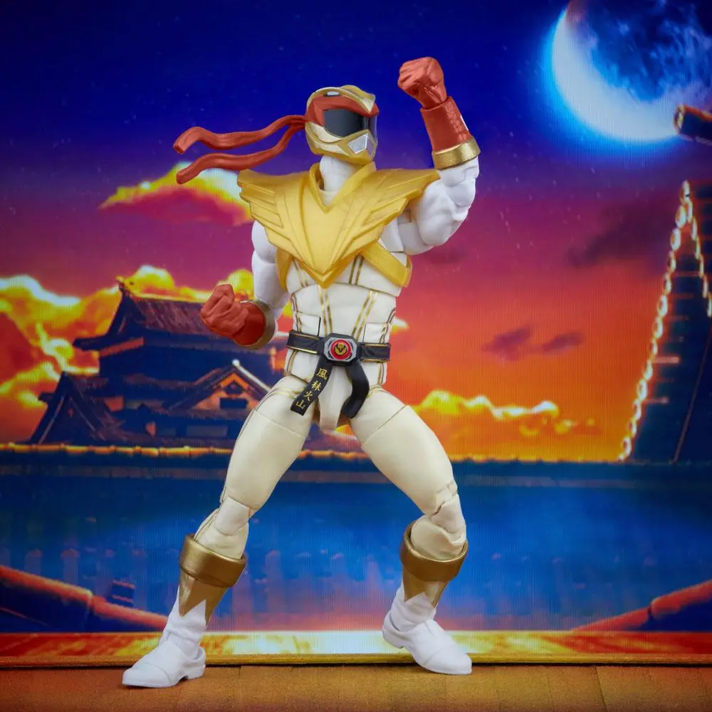 Power Rangers x Street Fighter Ligtning Collection Morphed Ryu Crimson Hawk Ranger akciófigura 15 cm termékfotó