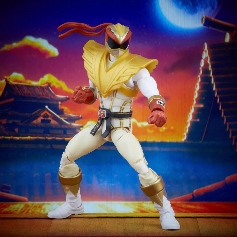 Power Rangers x Street Fighter Ligtning Collection Morphed Ryu Crimson Hawk Ranger akciófigura 15 cm termékfotó