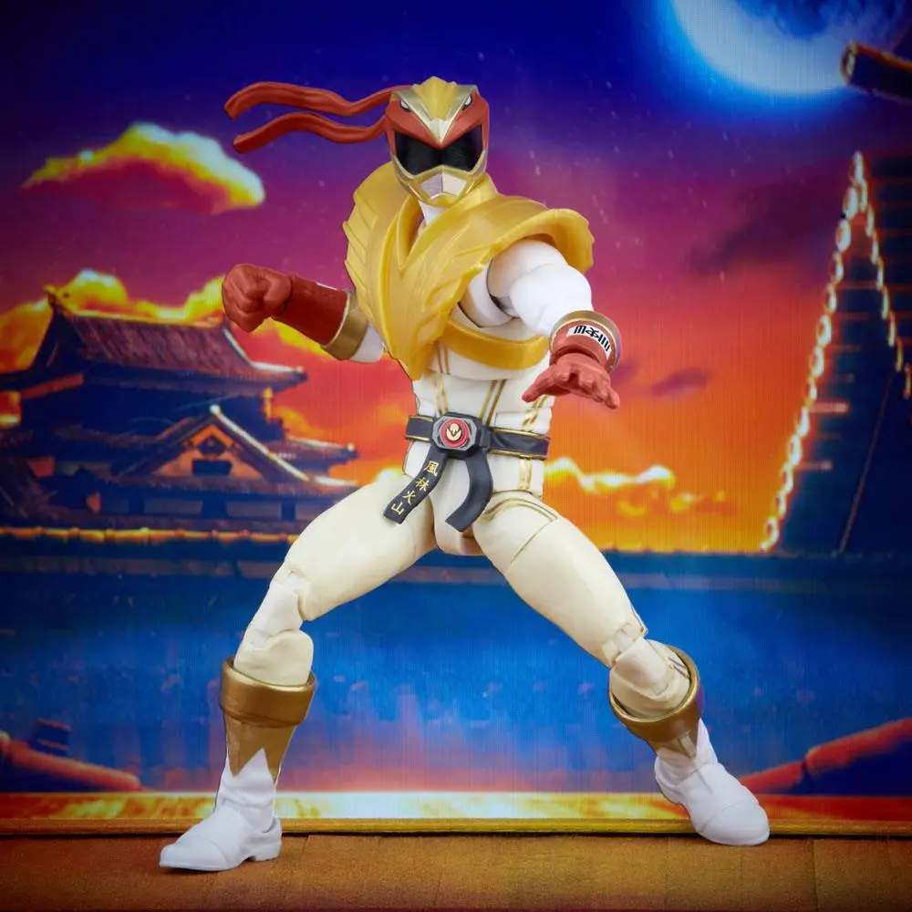 Power Rangers x Street Fighter Ligtning Collection Morphed Ryu Crimson Hawk Ranger akciófigura 15 cm termékfotó