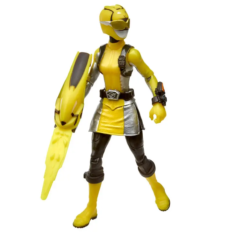 Power Rangers Yellow Ranger és Morphin Jax Beastbot 2db-os figura csomag 15cm termékfotó