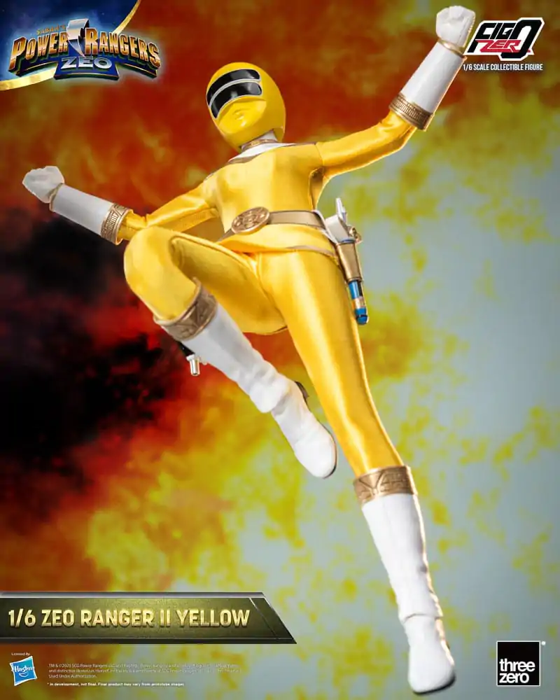 Power Rangers Zeo FigZero Action Figure 1/6 Ranger II Yellow 30 cm termékfotó