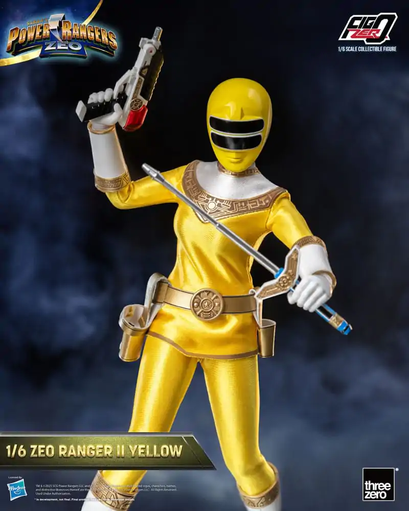 Power Rangers Zeo FigZero Action Figure 1/6 Ranger II Yellow 30 cm termékfotó