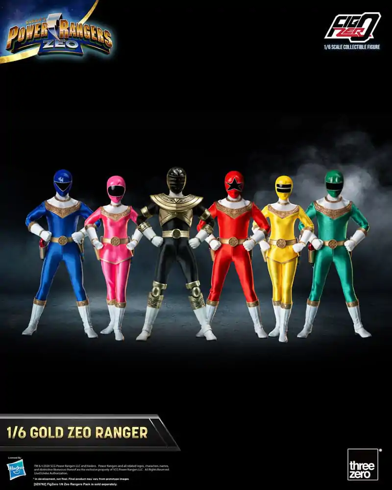 Power Rangers Zeo FigZero Action Figure 1/6 Gold Zeo Power Ranger 30 cm termékfotó