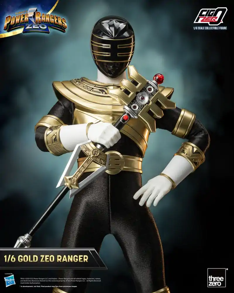 Power Rangers Zeo FigZero Action Figure 1/6 Gold Zeo Power Ranger 30 cm termékfotó