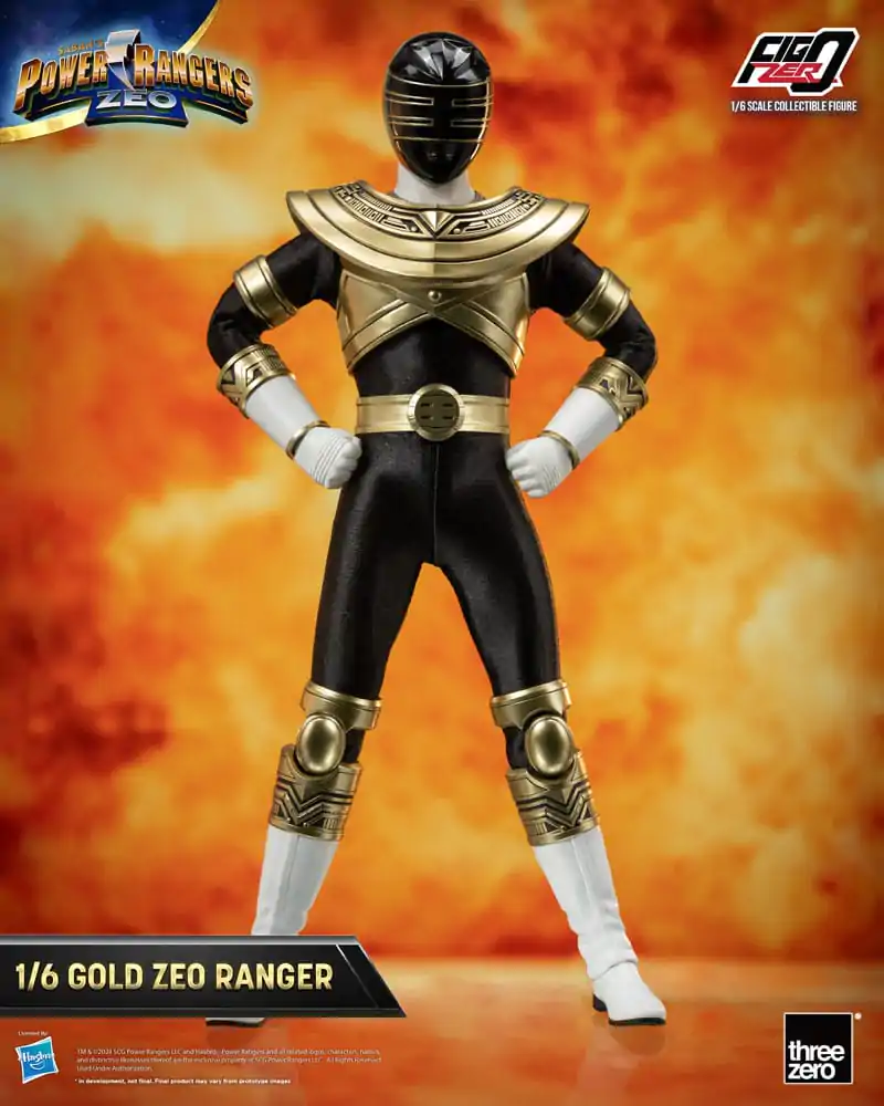 Power Rangers Zeo FigZero Action Figure 1/6 Gold Zeo Power Ranger 30 cm termékfotó