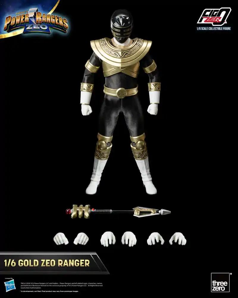 Power Rangers Zeo FigZero Action Figure 1/6 Gold Zeo Power Ranger 30 cm termékfotó