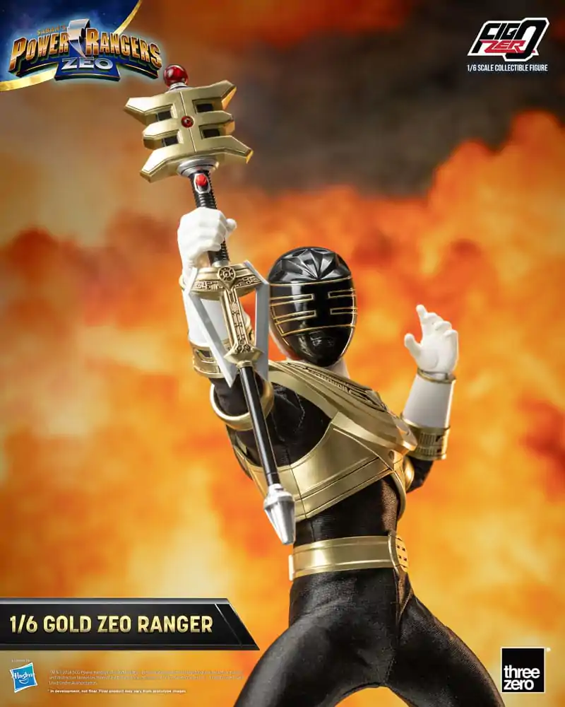 Power Rangers Zeo FigZero Action Figure 1/6 Gold Zeo Power Ranger 30 cm termékfotó