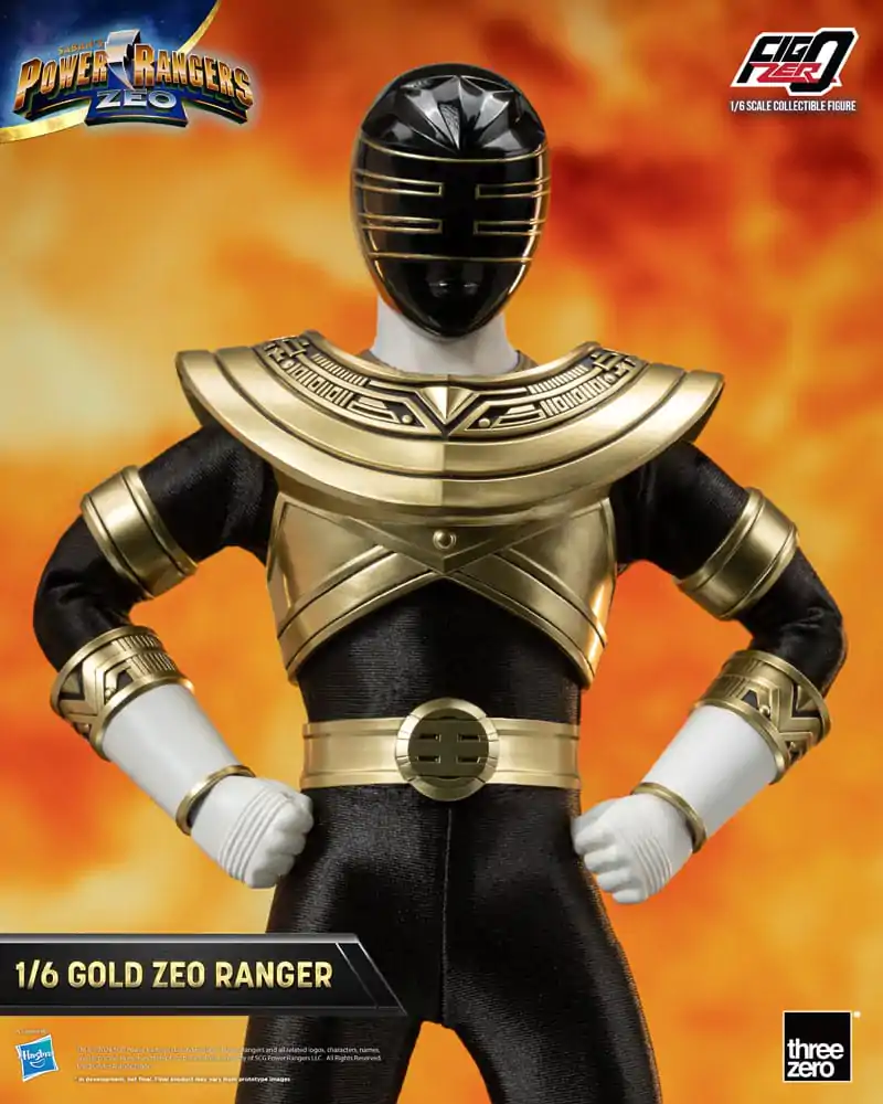 Power Rangers Zeo FigZero Action Figure 1/6 Gold Zeo Power Ranger 30 cm termékfotó