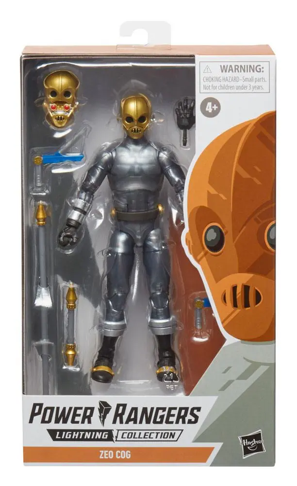 Power Rangers Zeo Lightning Collection 2022 Cog akciófigura 15 cm termékfotó
