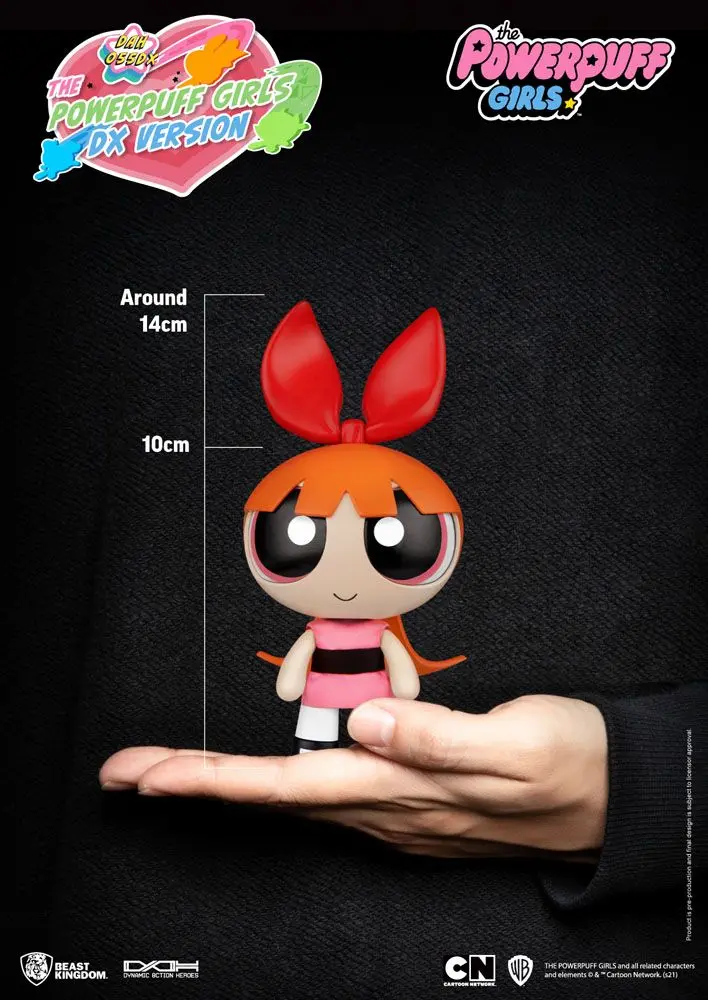 Powerpuff Girls Dynamic 8ction Heroes 1/9 Blossom, Bubbles &amp; Buttercup Deluxe akciófigura csomag 14 cm termékfotó