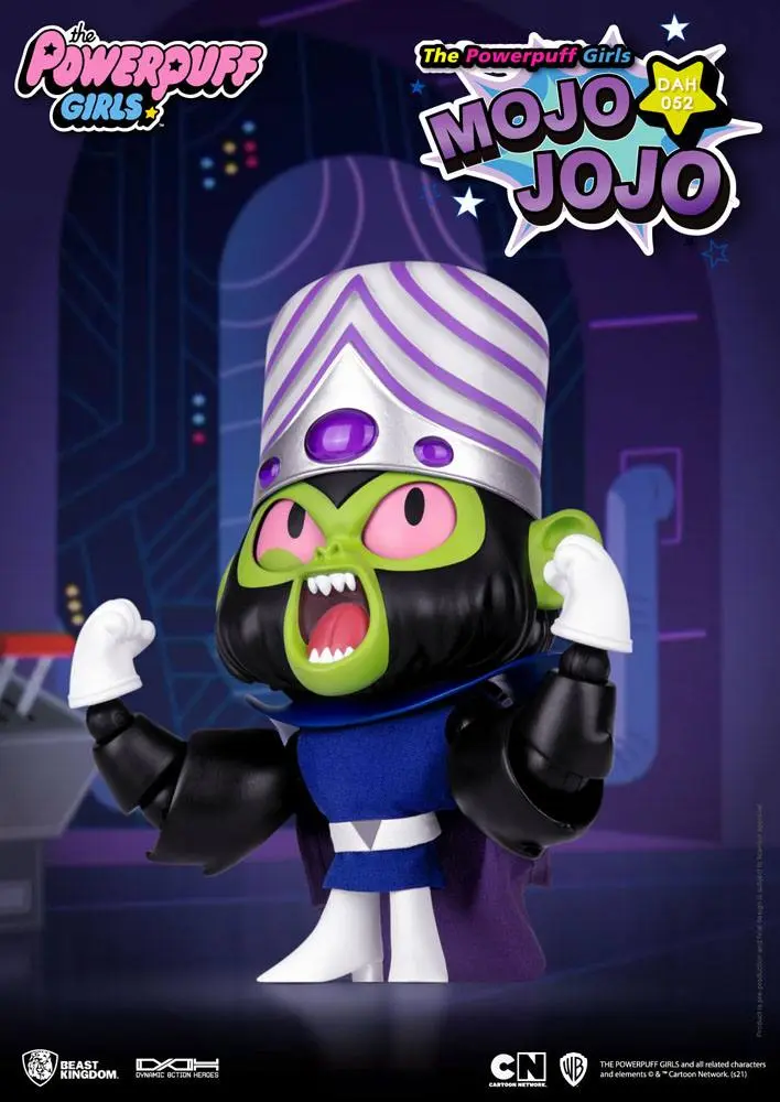 Powerpuff Girls Dynamic 8ction Heroes 1/9 Mojo Jojo akciófigura 14 cm termékfotó