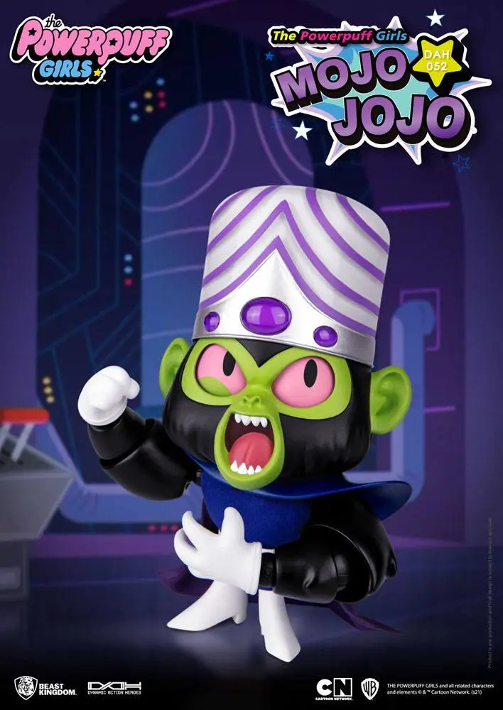 Powerpuff Girls Dynamic 8ction Heroes 1/9 Mojo Jojo akciófigura 14 cm termékfotó