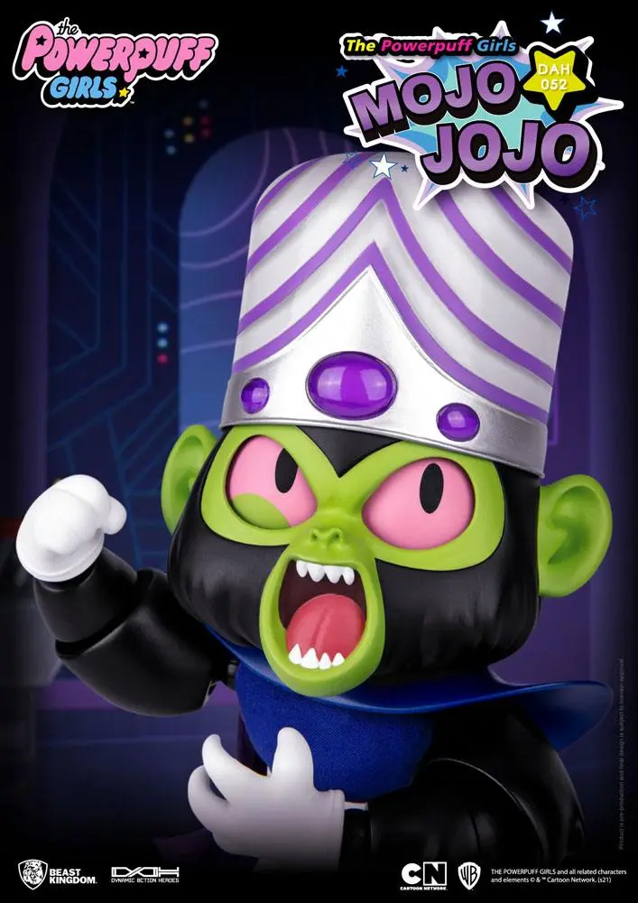 Powerpuff Girls Dynamic 8ction Heroes 1/9 Mojo Jojo akciófigura 14 cm termékfotó