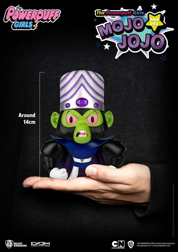 Powerpuff Girls Dynamic 8ction Heroes 1/9 Mojo Jojo akciófigura 14 cm termékfotó
