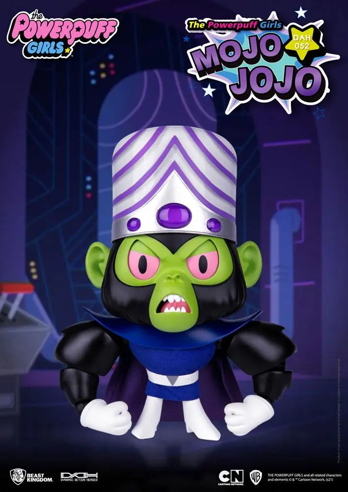 Powerpuff Girls Dynamic 8ction Heroes 1/9 Mojo Jojo akciófigura 14 cm termékfotó