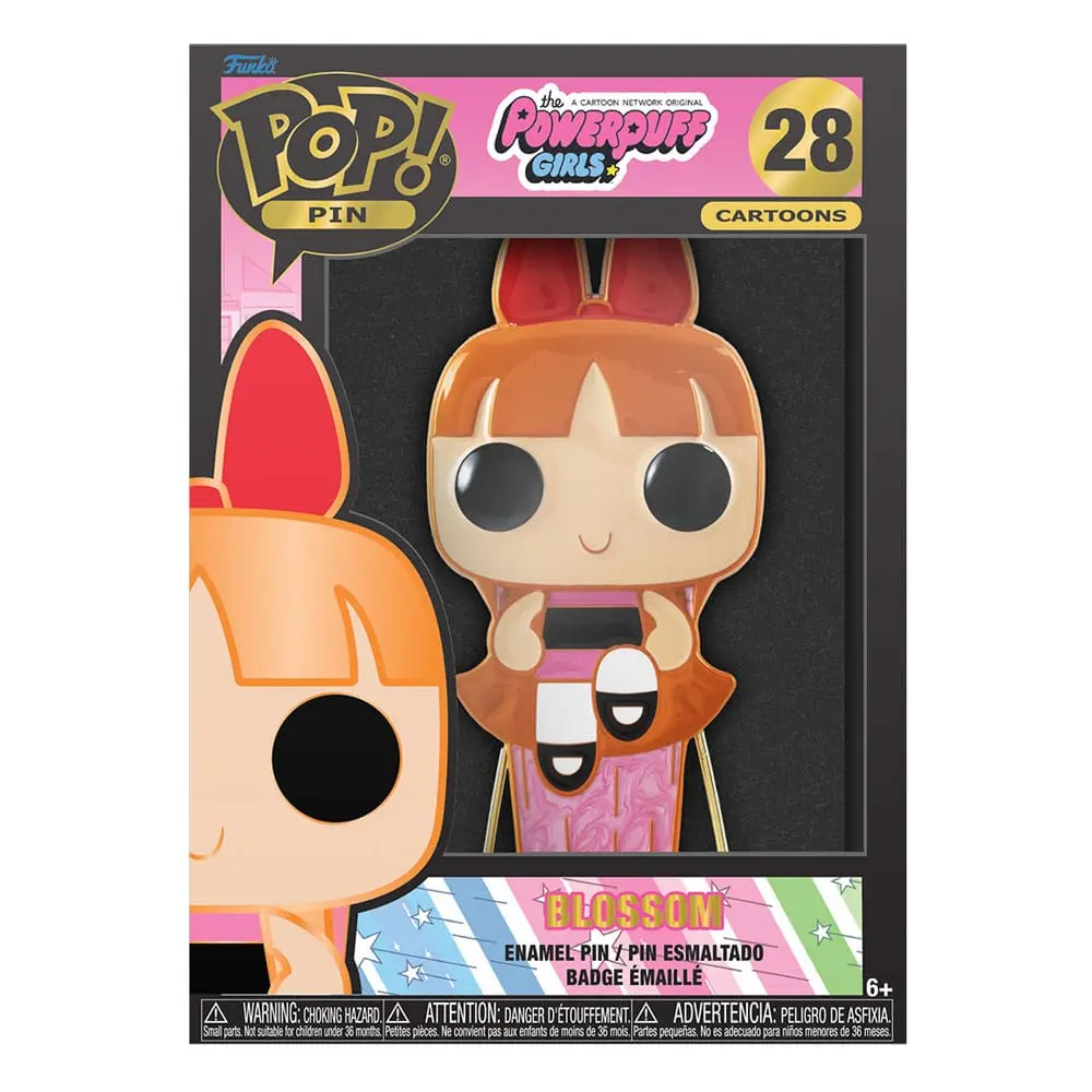 Powerpuff Girls Loungefly Funko POP! Enamel Pin Blossom 10 cm termékfotó