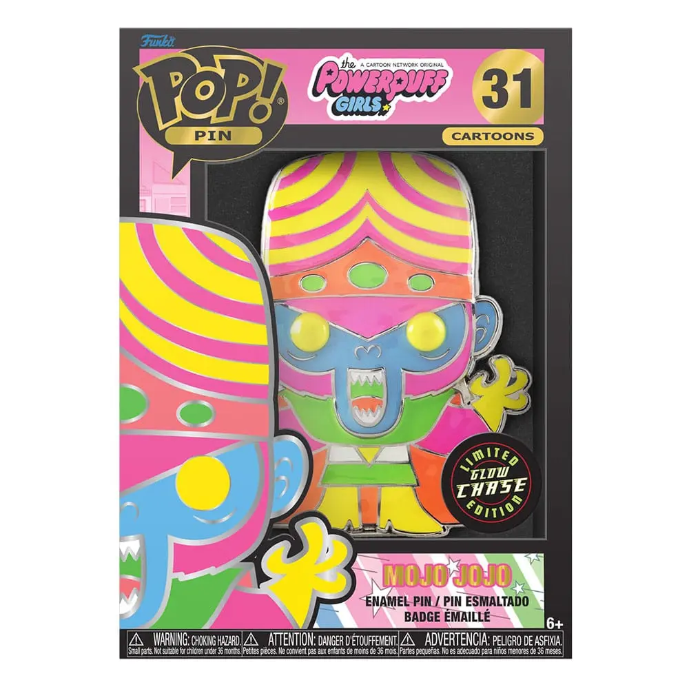 Powerpuff Girls Loungefly Funko POP! Enamel Pin Mojo Jojo 10 cm termékfotó