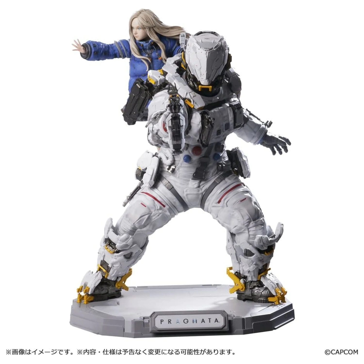 Pragmata Capcom Figure Builder Creator's Model Hugh & Diana PVC figura 28 cm termékfotó