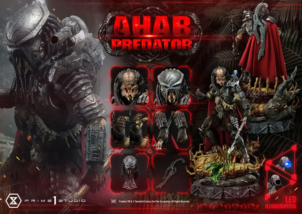 Predator 1/4 Ahab Predator (Dark Horse Comics) szobor figura 85 cm termékfotó