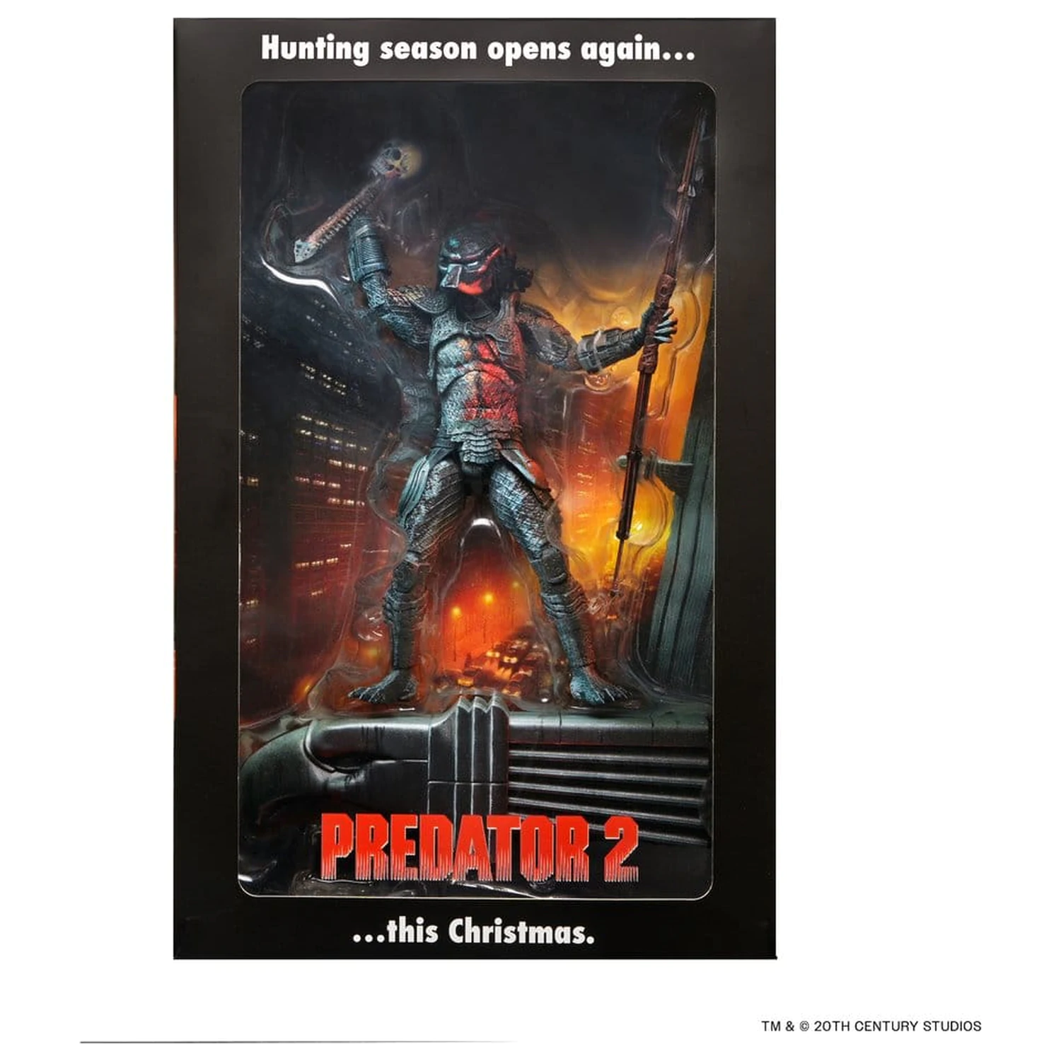 Predator 2 akciófigura City Hunter Poster Series 18 cm     termékfotó
