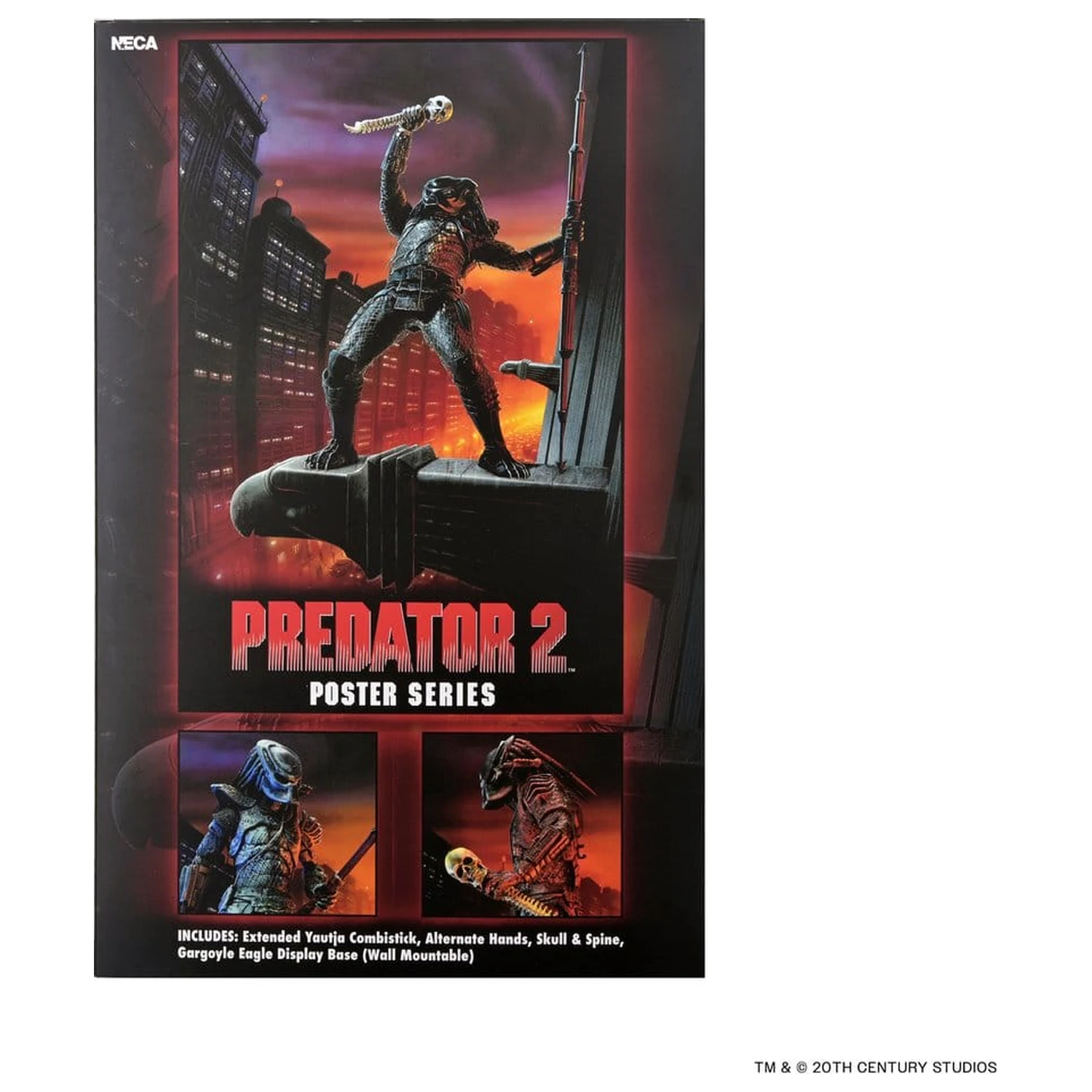 Predator 2 akciófigura City Hunter Poster Series 18 cm     termékfotó