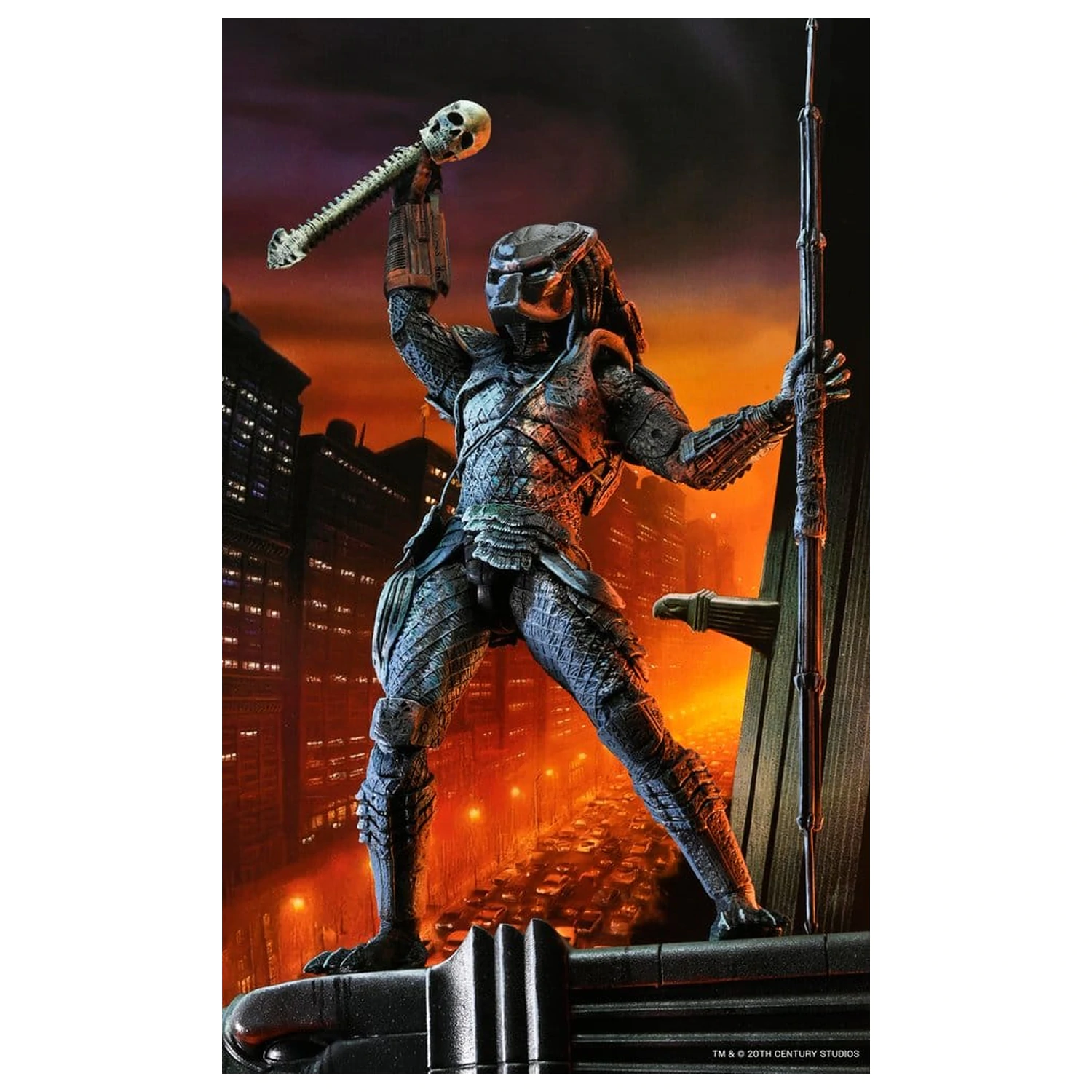 Predator 2 akciófigura City Hunter Poster Series 18 cm     termékfotó