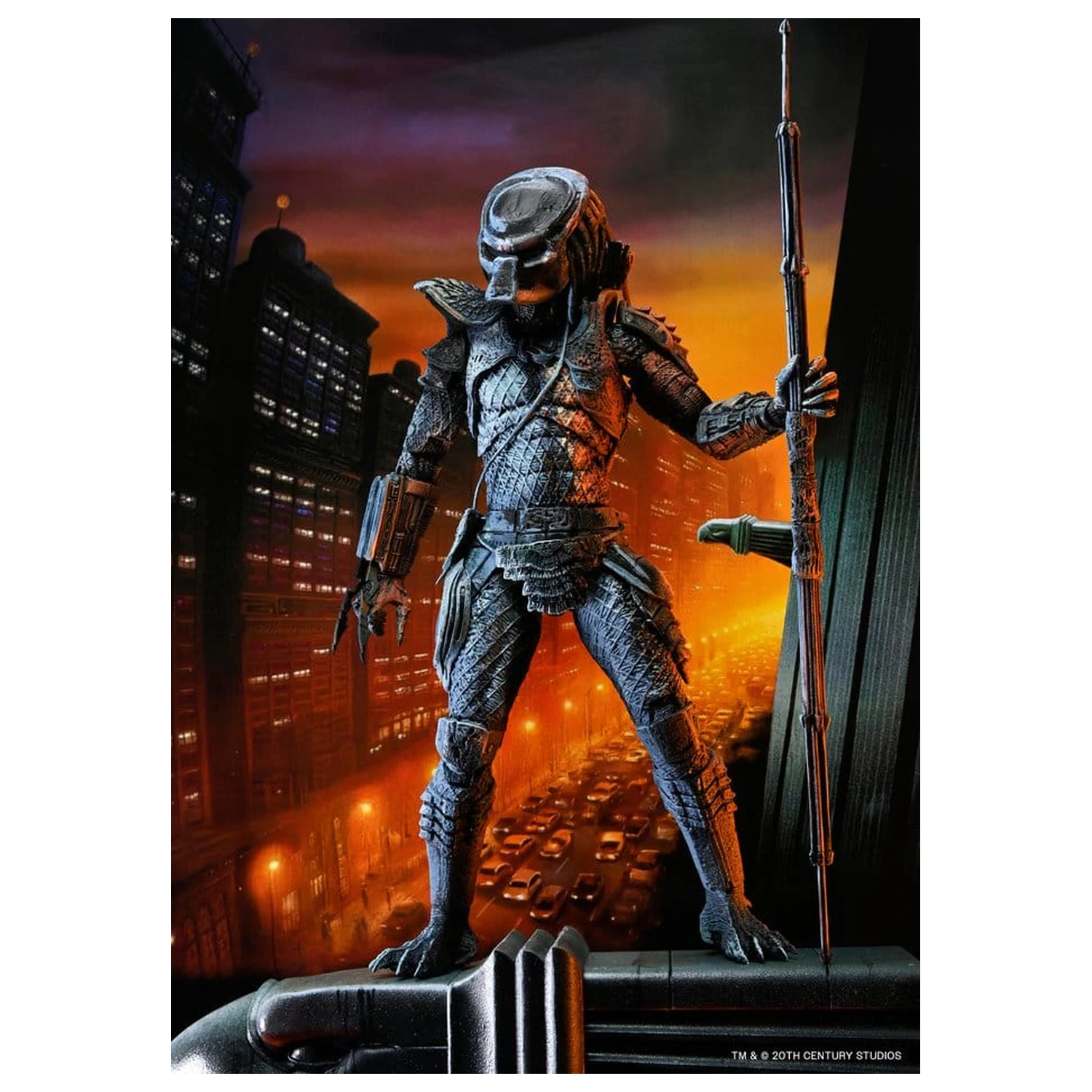 Predator 2 akciófigura City Hunter Poster Series 18 cm     termékfotó