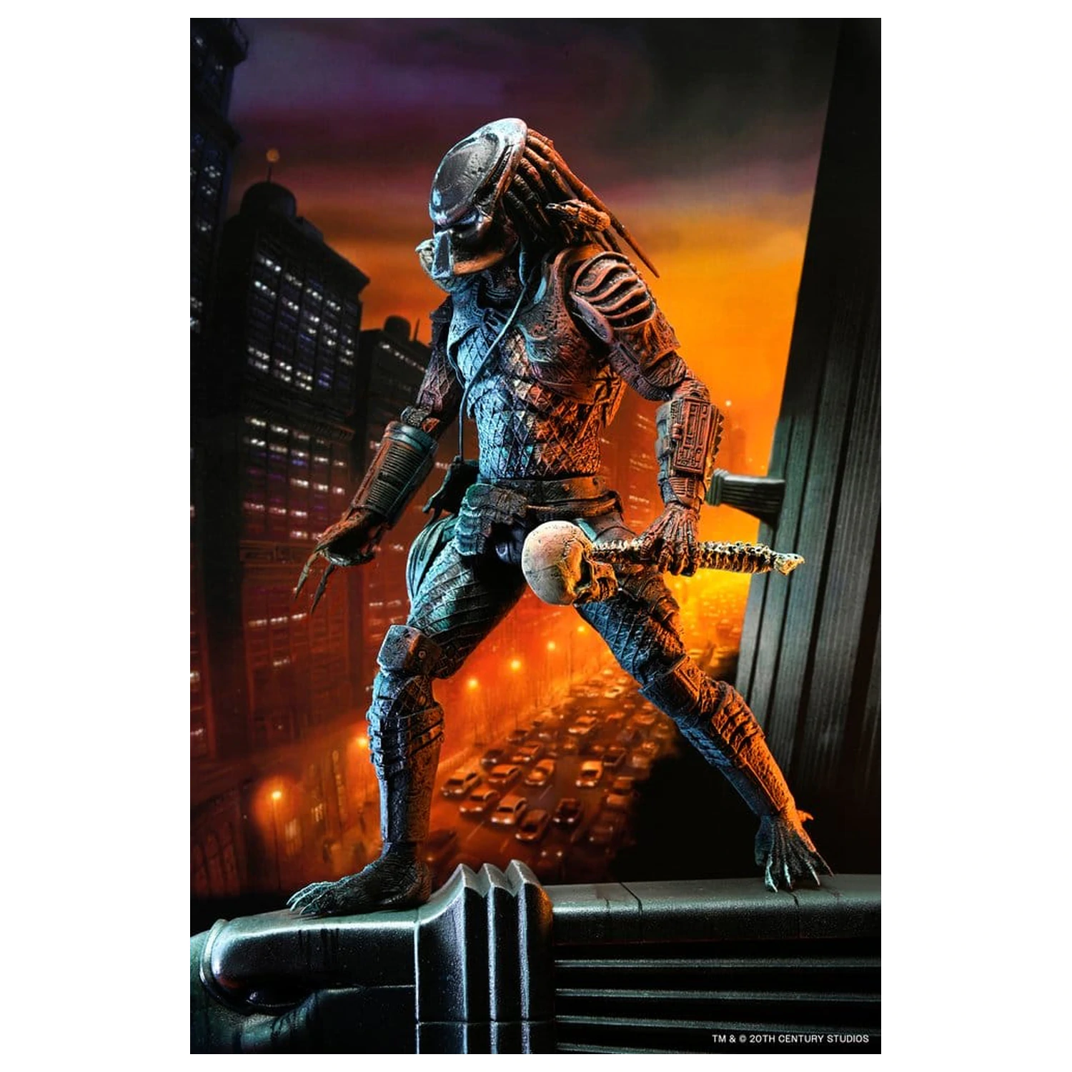 Predator 2 akciófigura City Hunter Poster Series 18 cm     termékfotó