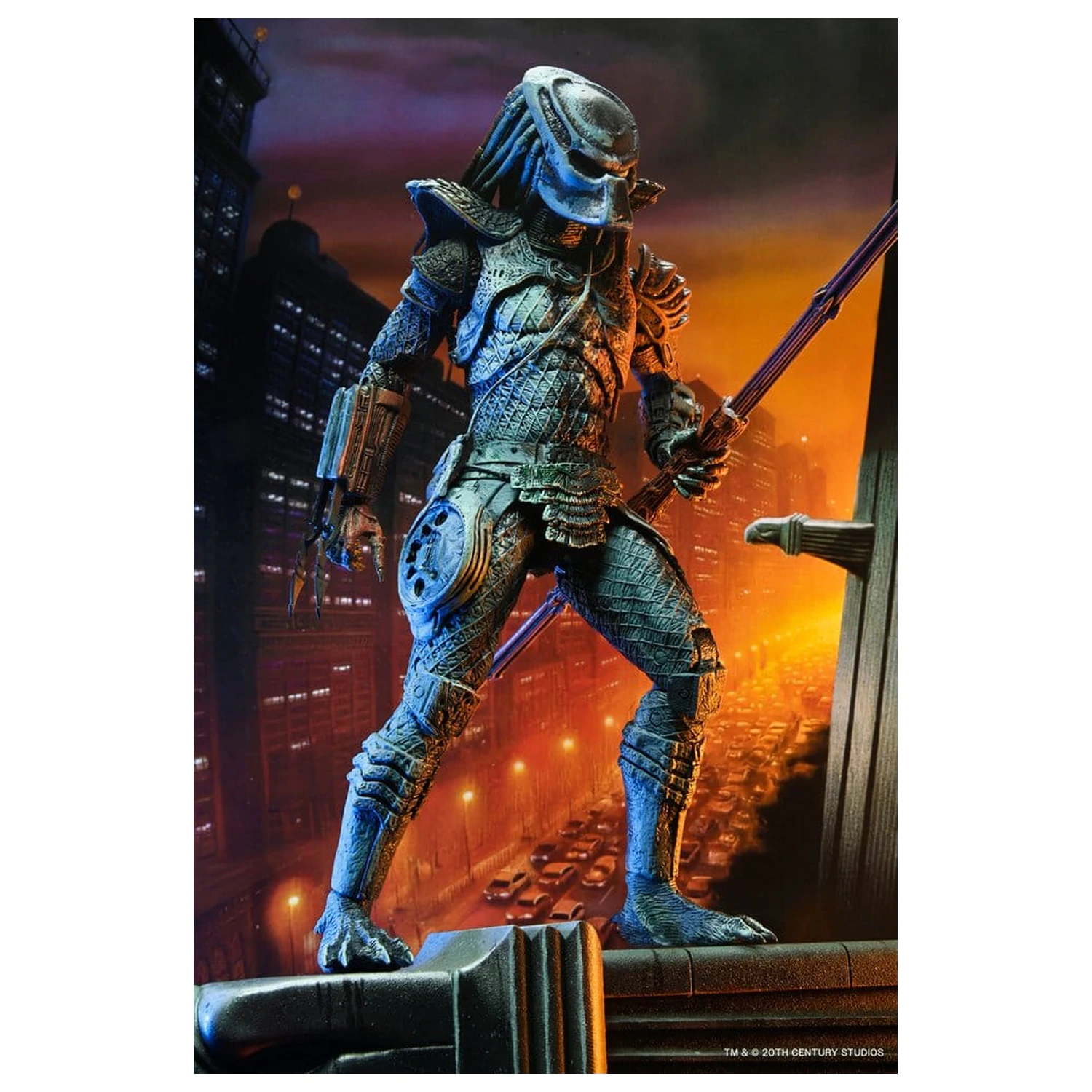 Predator 2 akciófigura City Hunter Poster Series 18 cm     termékfotó