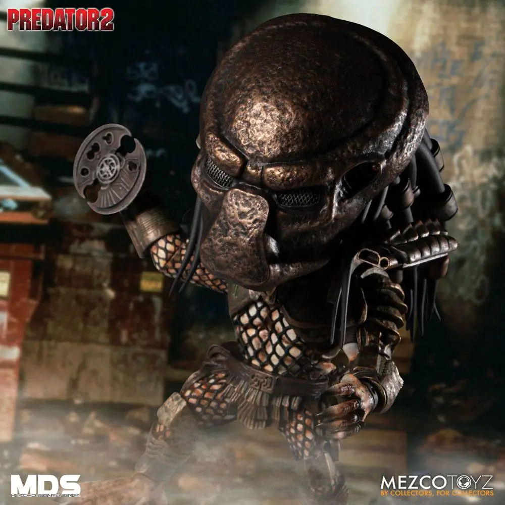Predator 2 Mezco Designer Series Deluxe City Hunter akciófigura 15 cm termékfotó