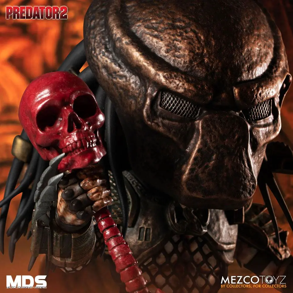 Predator 2 Mezco Designer Series Deluxe City Hunter akciófigura 15 cm termékfotó