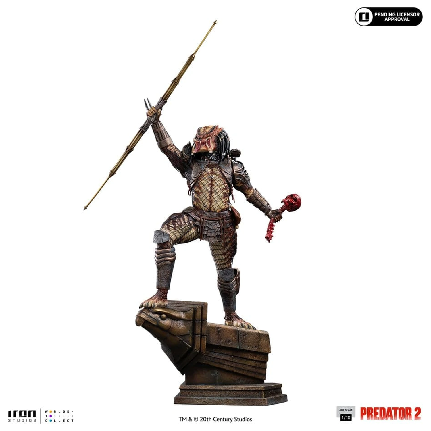 Predator 2 Predator City Hunter Art Scale szobor figura 1/10 Predator City Hunter termékfotó