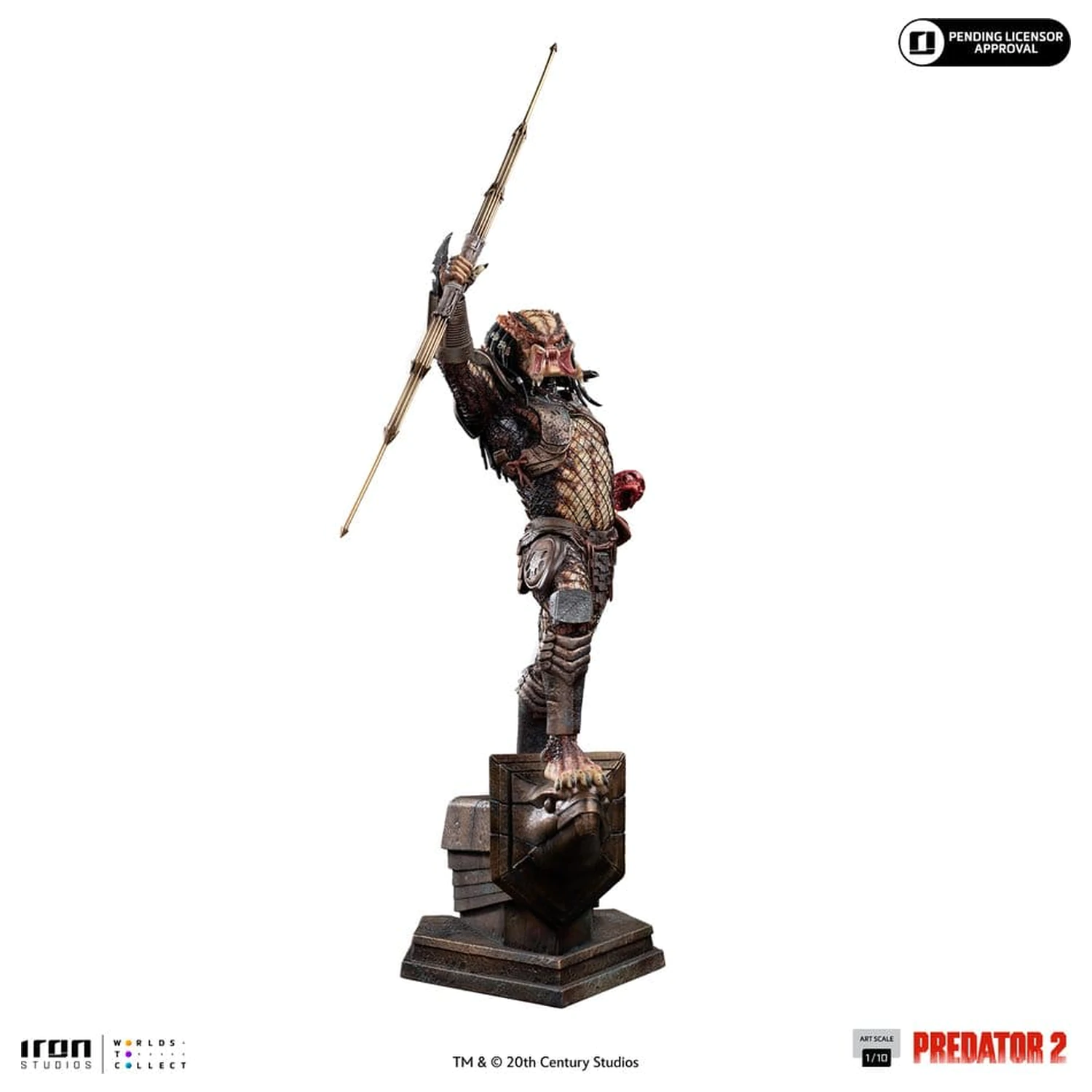 Predator 2 Predator City Hunter Art Scale szobor figura 1/10 Predator City Hunter termékfotó