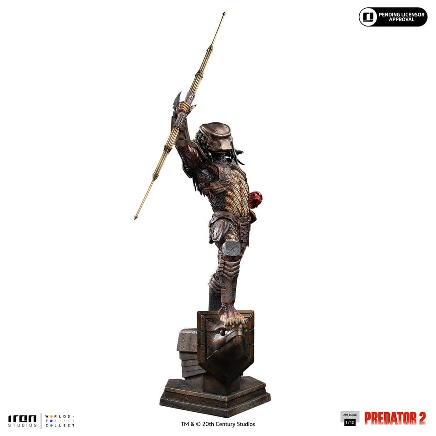 Predator 2 Predator City Hunter Art Scale szobor figura 1/10 Predator City Hunter termékfotó
