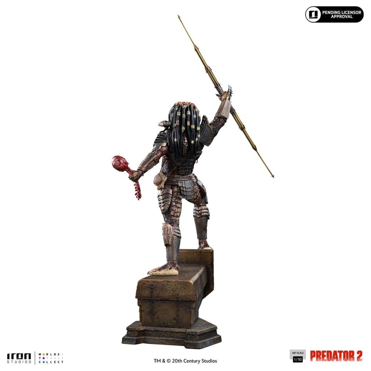 Predator 2 Predator City Hunter Art Scale szobor figura 1/10 Predator City Hunter termékfotó