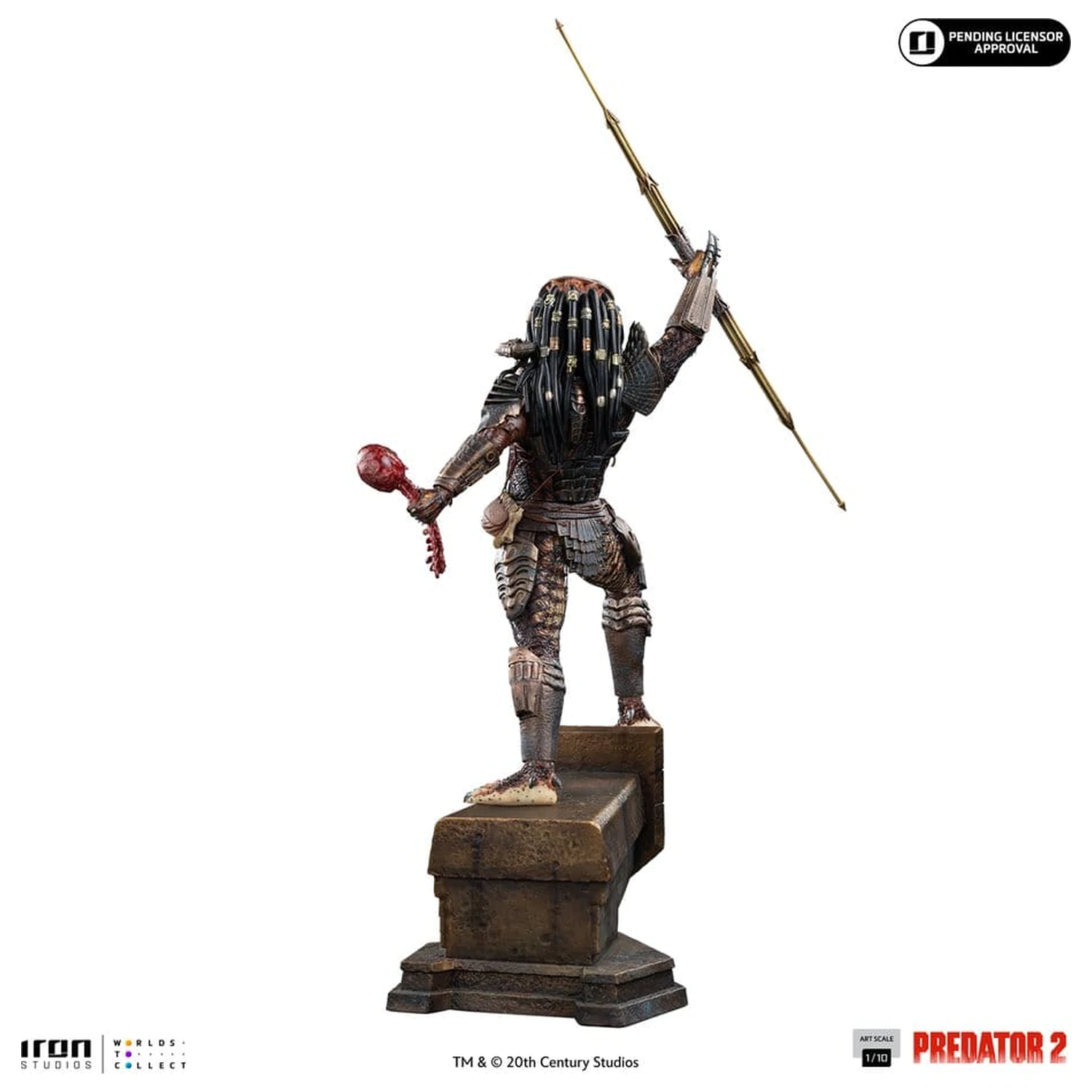 Predator 2 Predator City Hunter Art Scale szobor figura 1/10 Predator City Hunter termékfotó