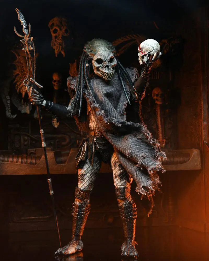 Predator 2 Ultimate Shaman Predator akciófigura 20 cm termékfotó