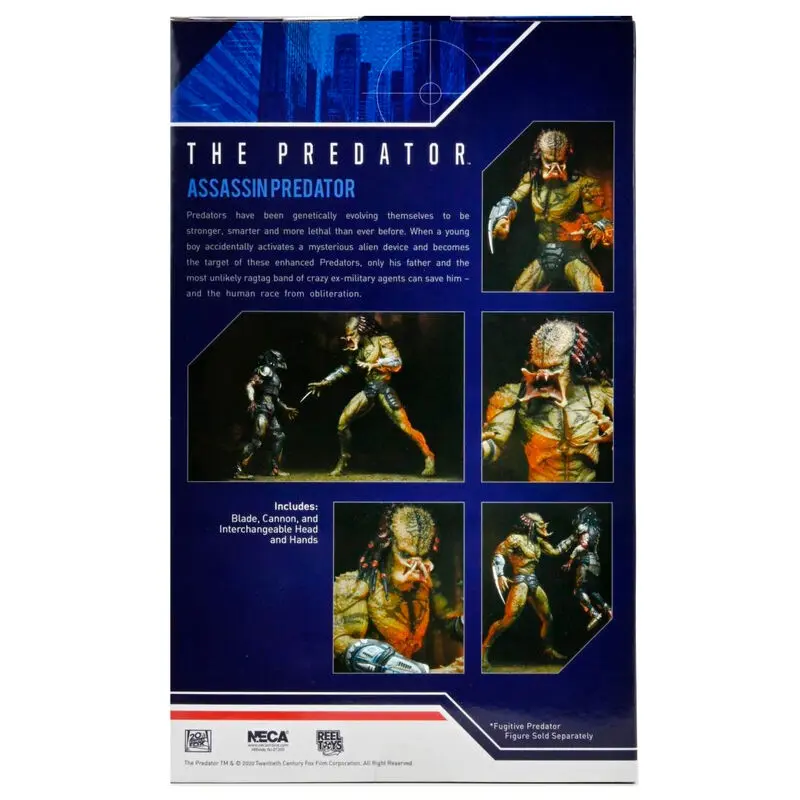 Predator 2018 Ultimate Assassin Predator Unarmored Deluxe figura 28cm termékfotó