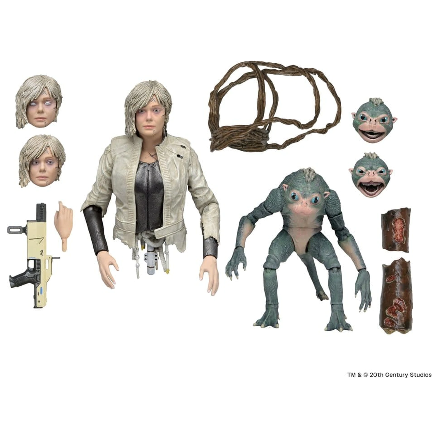 Predator Badlands akciófigura Ultimate Thia & Bud 18 cm termékfotó