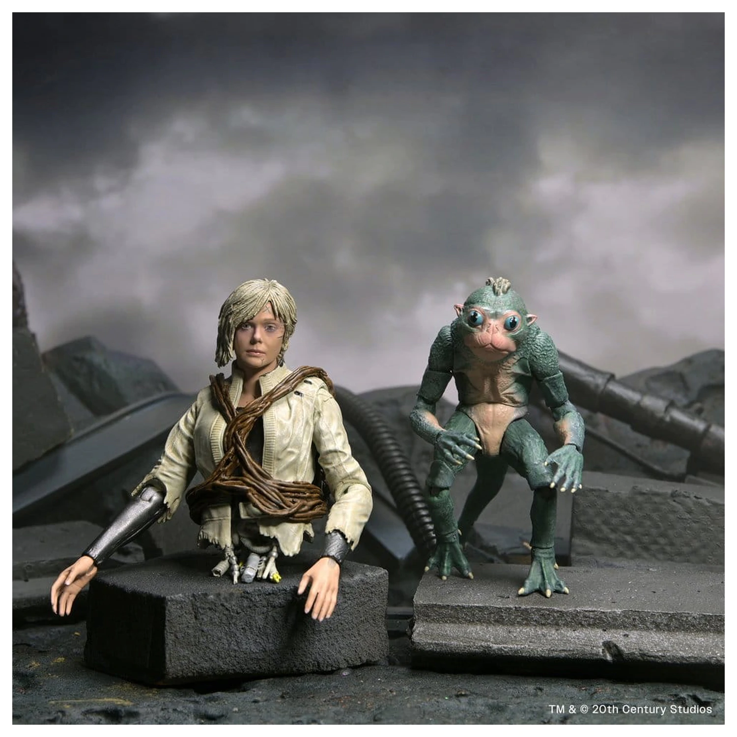 Predator Badlands akciófigura Ultimate Thia & Bud 18 cm termékfotó