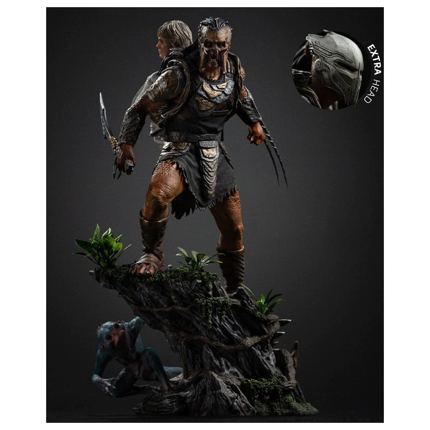 Predator: Badlands Art Scale szobor figura 1/10 Predator Dek & Thia 27 cm termékfotó