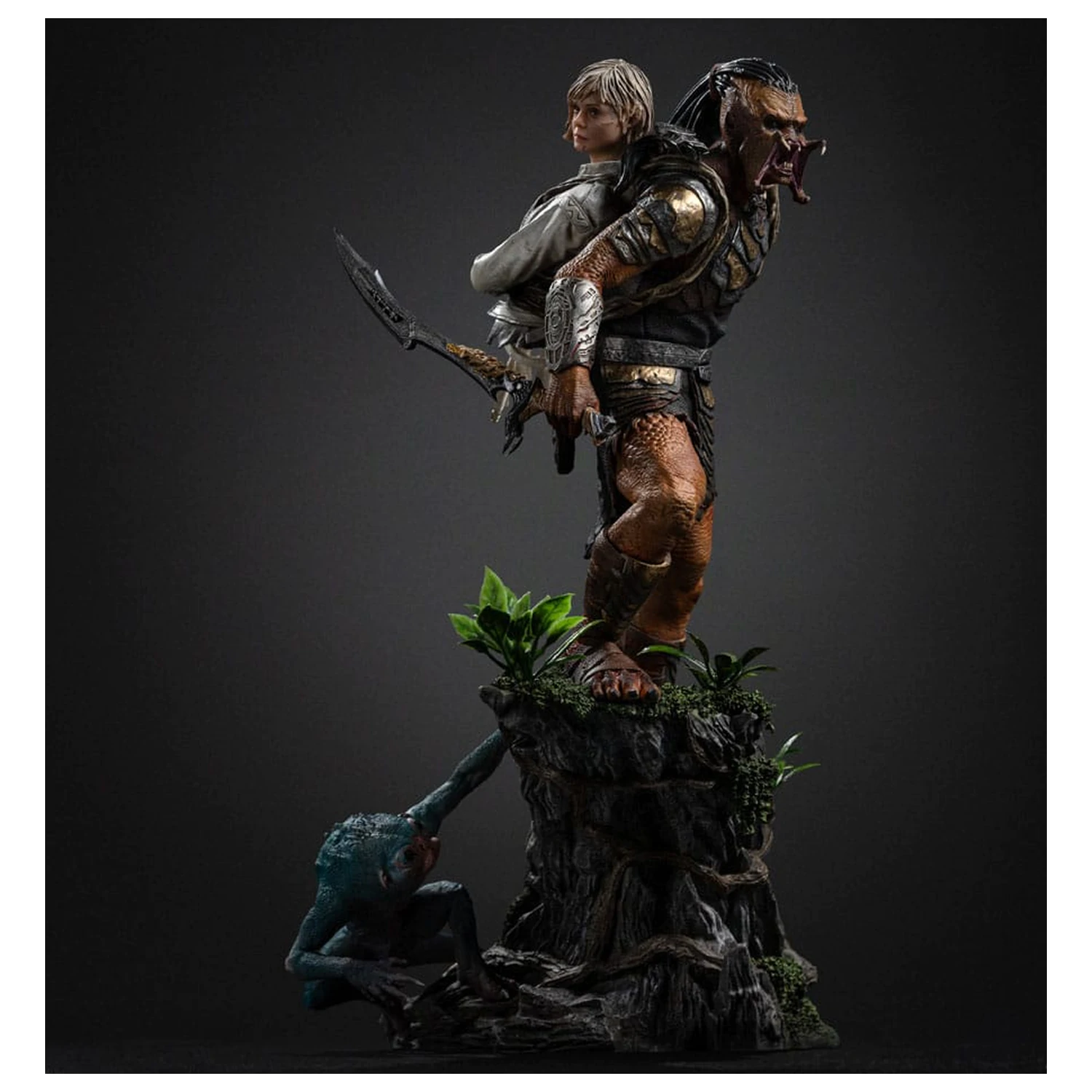 Predator: Badlands Art Scale szobor figura 1/10 Predator Dek & Thia 27 cm termékfotó