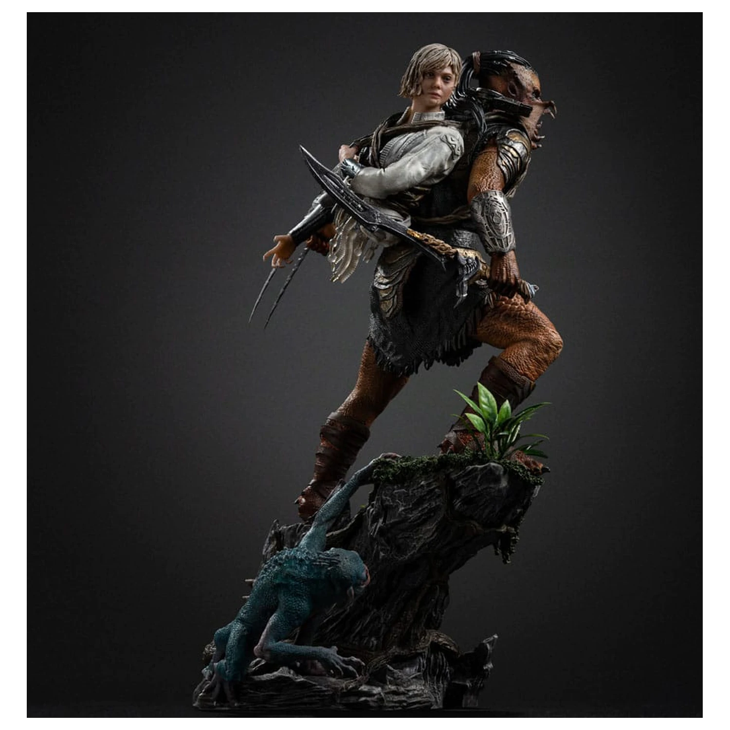 Predator: Badlands Art Scale szobor figura 1/10 Predator Dek & Thia 27 cm termékfotó