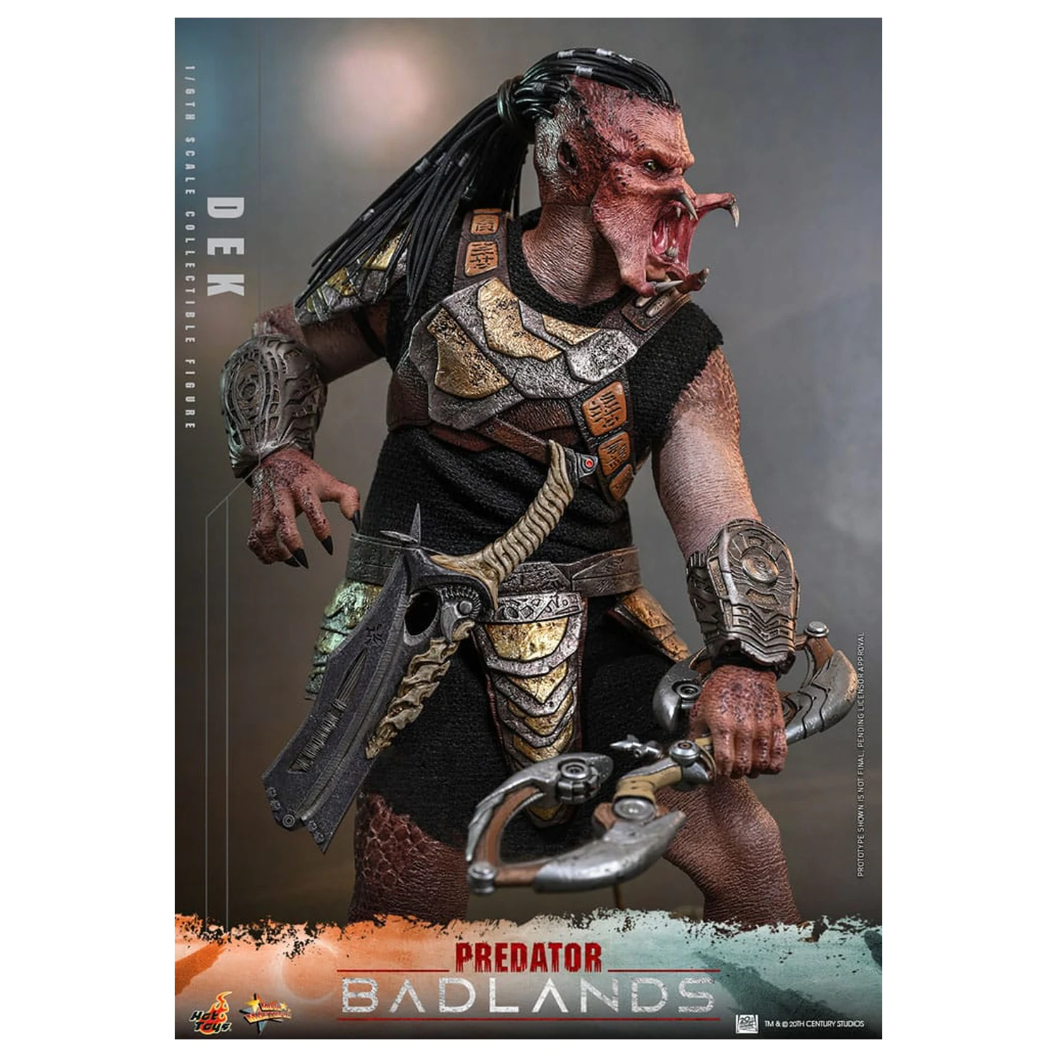 Predator: Badlands Movie Masterpiece 1/6 Dek akciófigura 30 cm termékfotó