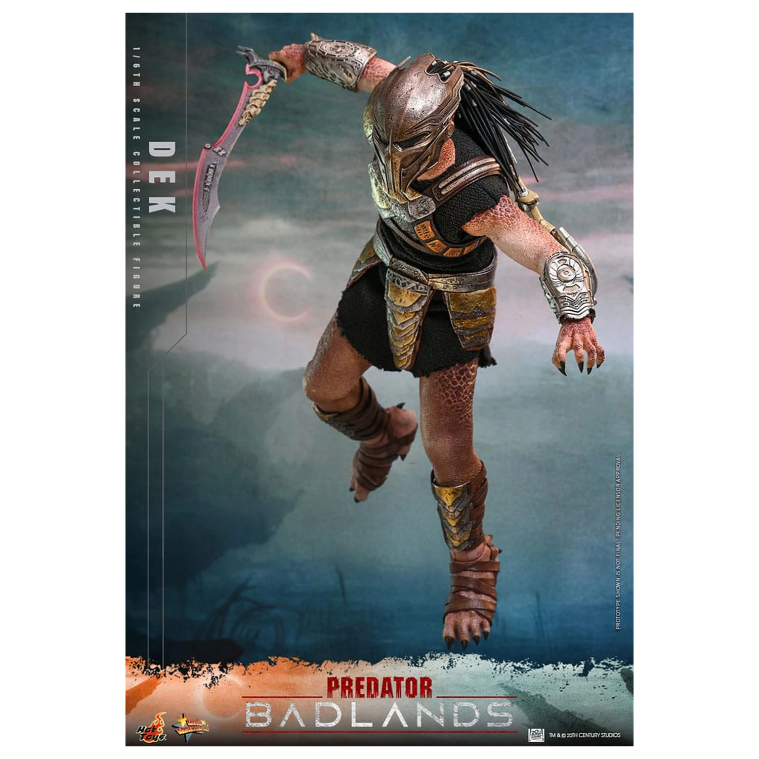 Predator: Badlands Movie Masterpiece 1/6 Dek akciófigura 30 cm termékfotó