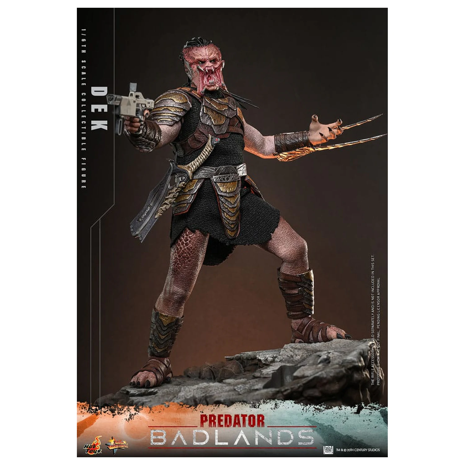 Predator: Badlands Movie Masterpiece 1/6 Dek akciófigura 30 cm termékfotó